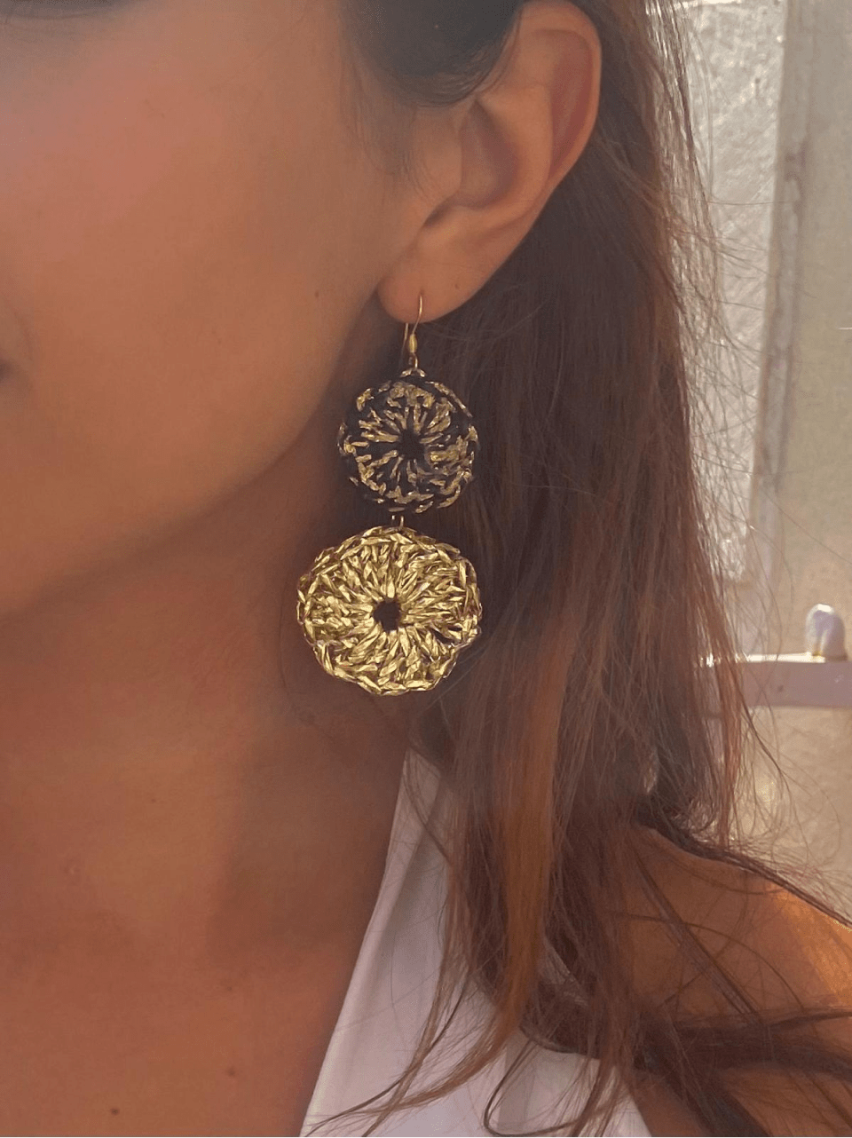 Boucles d'Oreilles Éclipse - Croch' et Chic