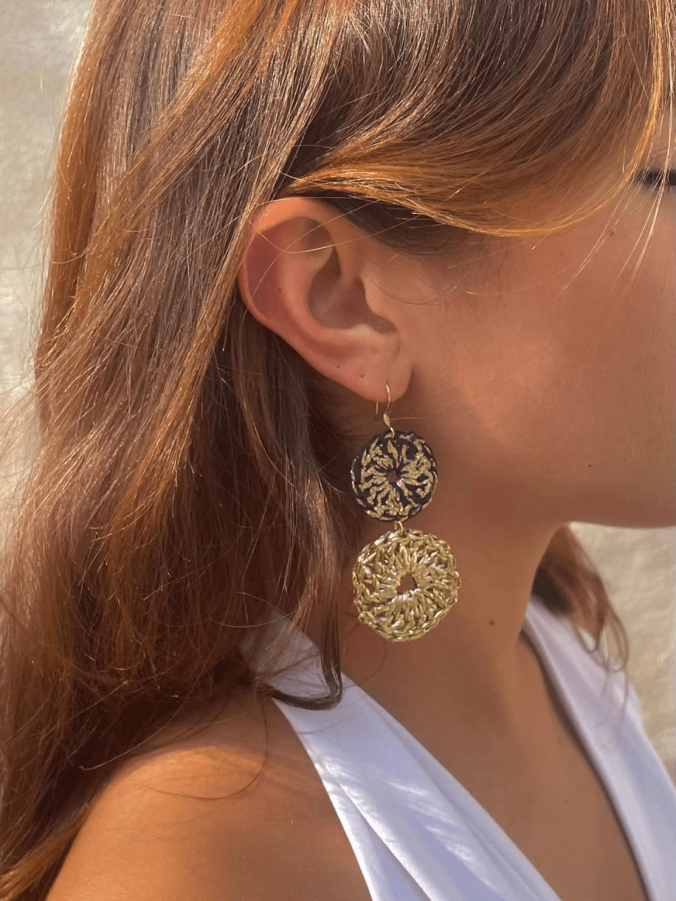 Boucles d'Oreilles Éclipse - Croch' et Chic