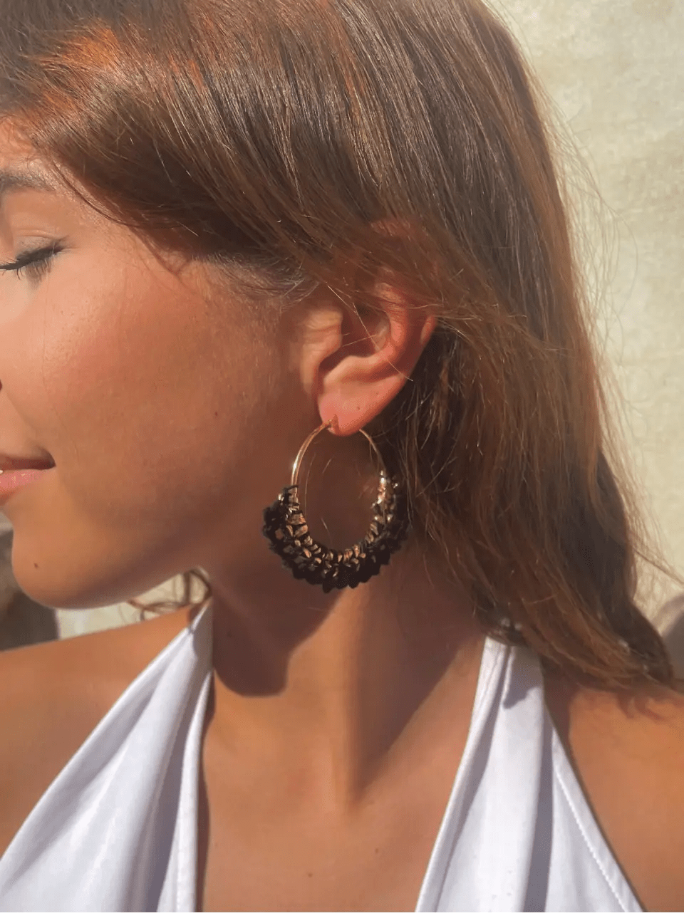 Boucles d'Oreilles Nerolia - Croch' et Chic
