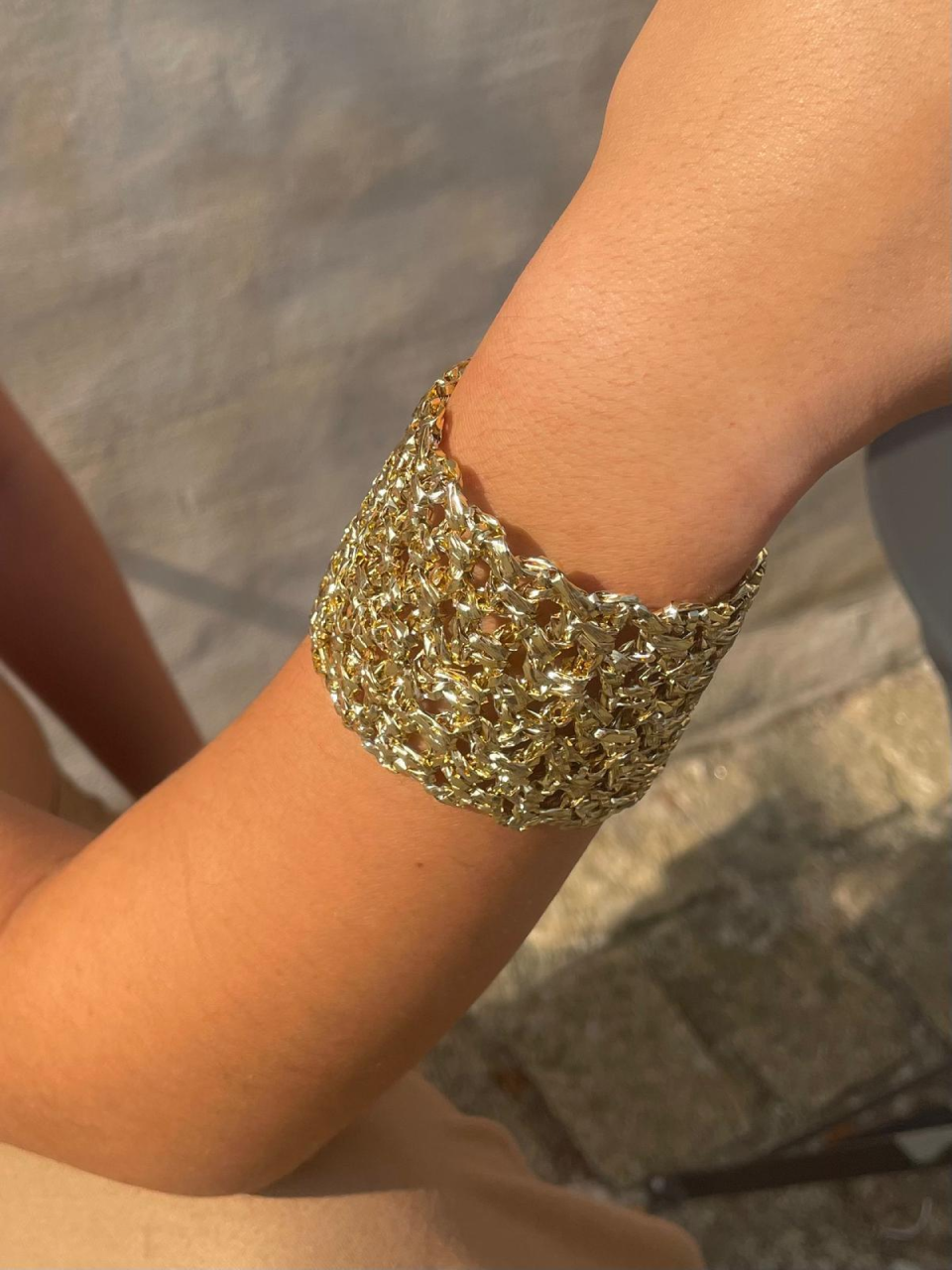 Bracelet doré Kara #1
