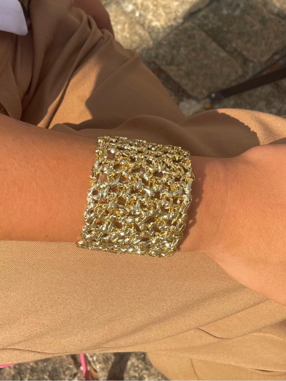 Bracelet doré Kara #1