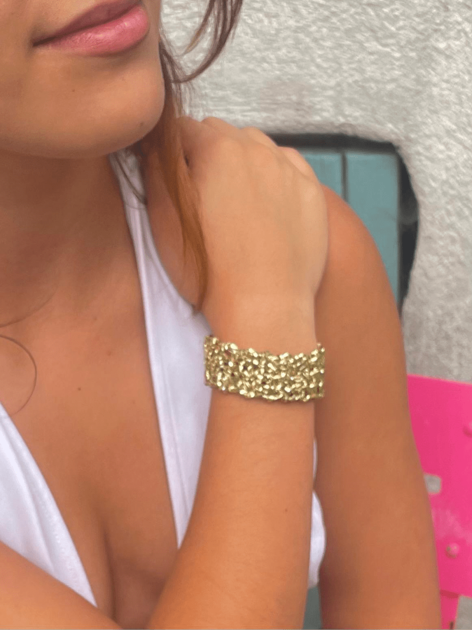 Bracelet doré Kara - Small - Croch' et Chic