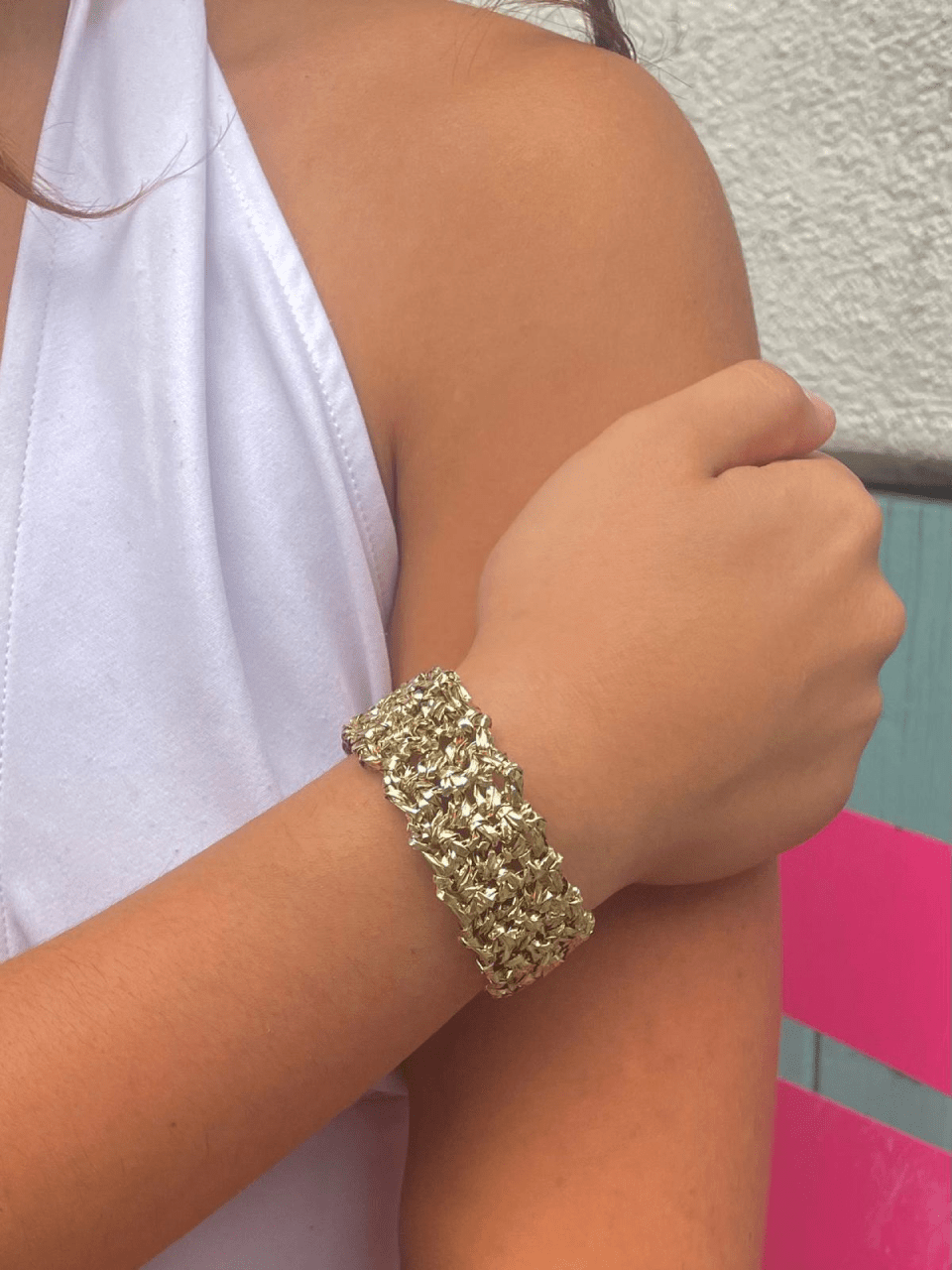 Bracelet doré Kara - Small - Croch' et Chic