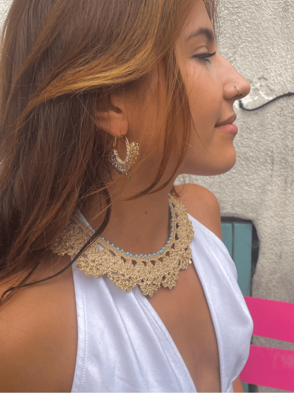 Collier Turquoise - Croch' et Chic