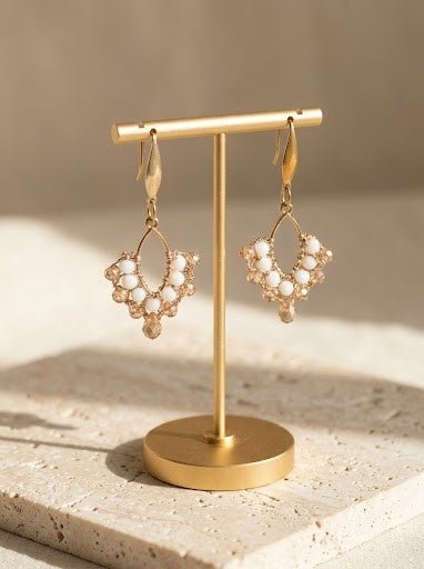 Élégance Champagne et Perles - Croch' et Chic