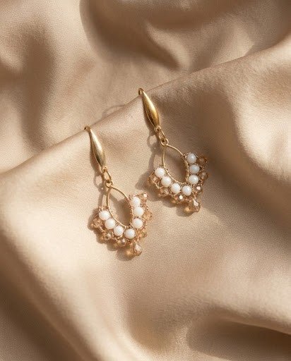 Élégance Champagne et Perles - Croch' et Chic